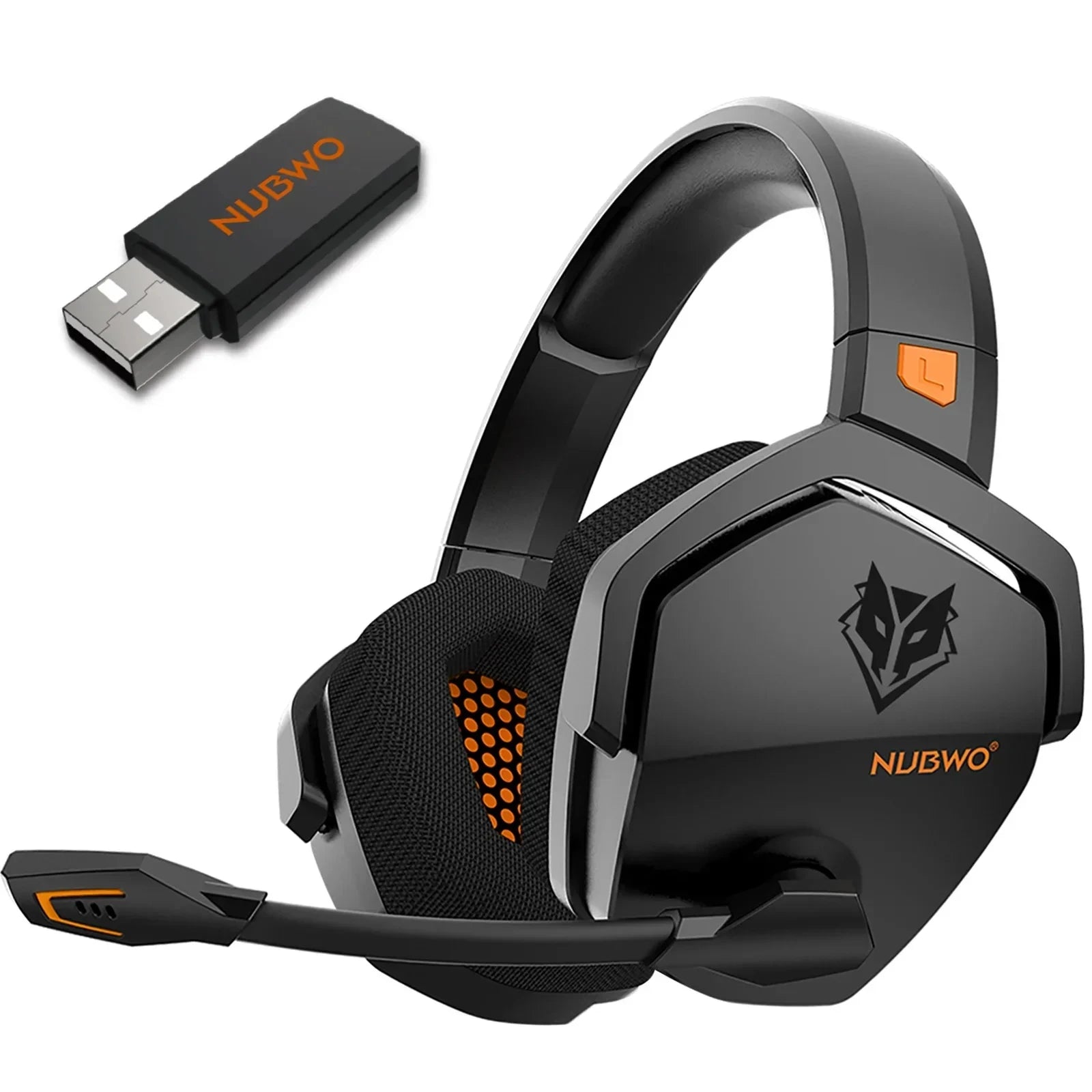 NUBWO G06 2.4G Dual Wireless Gaming Headset 5ms Low Latency 7.1 Surround ENC Mic For PC PS4 PS5 Gaming Bluetooth Headphones TAVEN System LLC