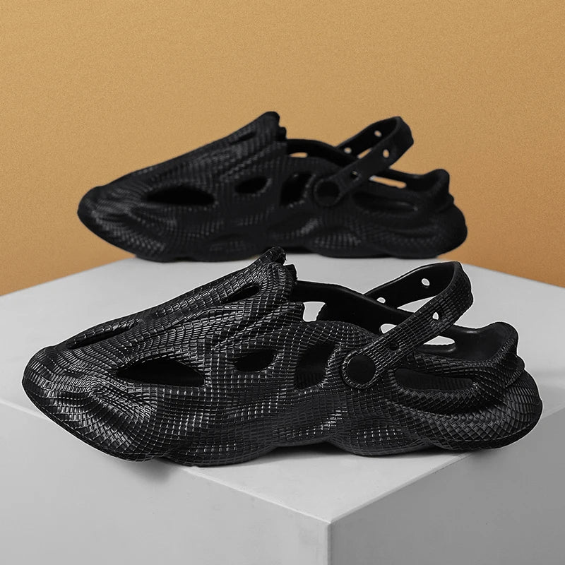Novelty Hot Sale Garden Shoes for Women Mens Sandals EVA Lightweight Beach Clogs Summer Beach Zapatos Hombre for Men and Women TAVEN System LLC