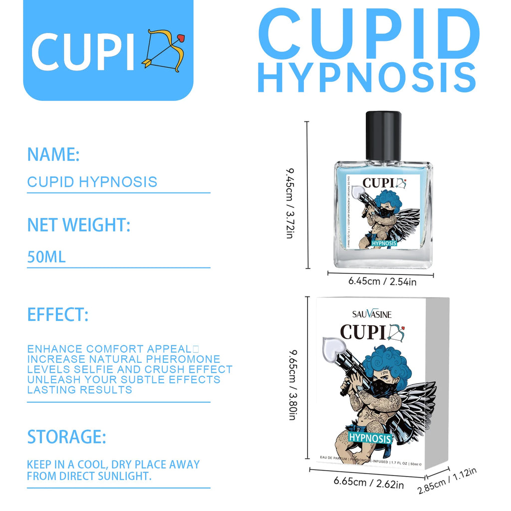 Cupid Hypnosis 2.0 Pheromone Cologne for Men - 50ml (1.7 oz) - Cupid Fragrances room decoration TAVEN System LLC