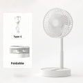 Mini Oscillating Fan Portable Battery-Operated Table Fan With 3 Speed Levels 6-inch Desk Fan Detachable Desk Fan For Home Office TAVEN System LLC