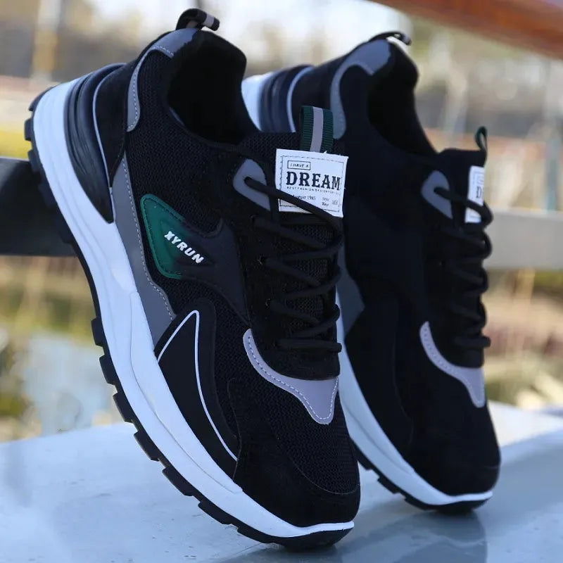 Men's Shoes Fashion Mens Sneakers 2024 Autumn New Brand Design Comfortable Soft Soled Men Running Shoes Tenis Masculino TAVEN System LLC