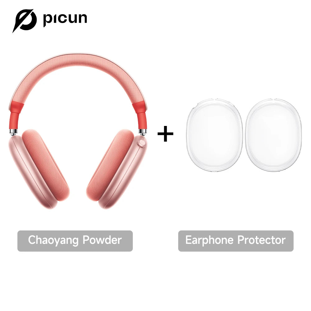 Picun F8 Pro ANC Wireless Headphones Head Tracking 3D Spatial Audio -52dB ANC HIFI Bluetooth Headset ENC HD Mic Low-Latency APP TAVEN System LLC