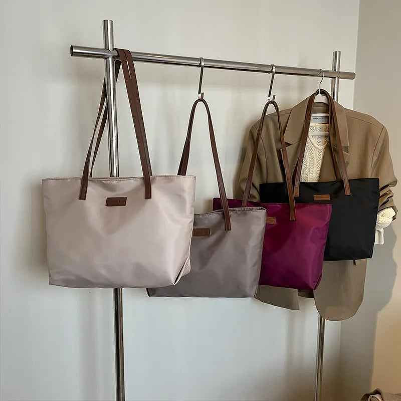 Women Oxford Cloth Waterproof Shoulder Tote Bag Large Capacity