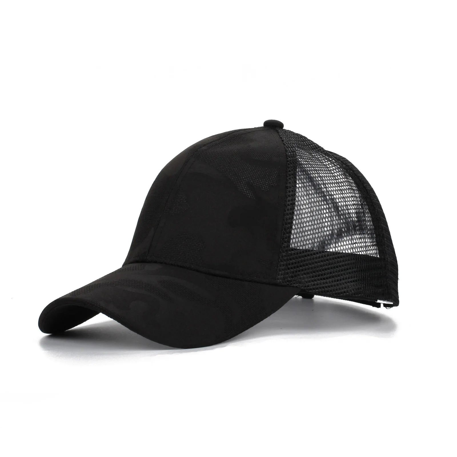Camouflage Ponytail Baseball Cap Mesh Sun Protection Outdoor Hat TAVEN System LLC