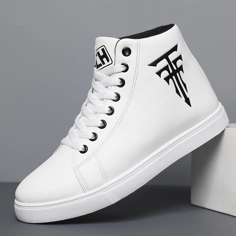 [sneakers] A Pair of High-Top Sports Casual Outdoor Skate Shoes, Comfortable And Suitable for Travel And Fitness (Available in L TAVEN System LLC