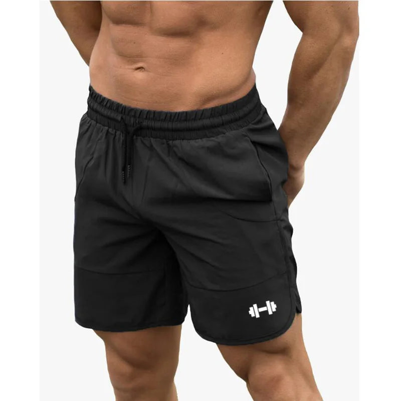 Summer Mens Casual Shorts Gym Wear Fitness Workout Shorts Men Sport Short Pants Tennis Basketball Soccer Training Running Shorts TAVEN System LLC
