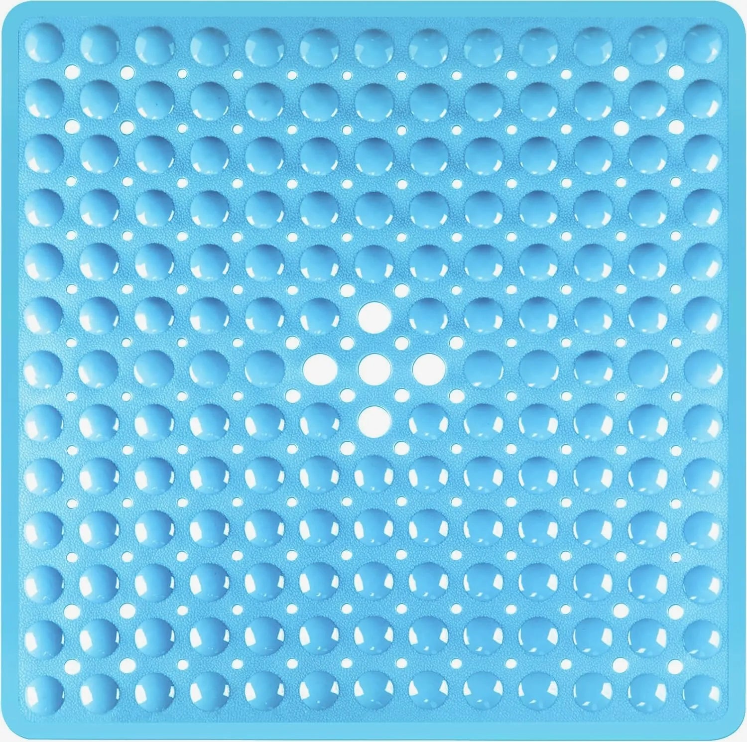 53x53cm Non Slip Shower Mat for Inside Shower Stall Mats for Bathroom Floor, Soft Bath Mat for Bathtubs with Big Suction Cups TAVEN System LLC