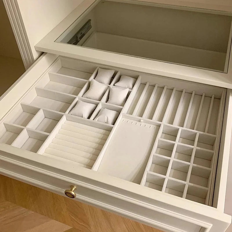 Velvet Jewelry Display Tray Case Stackable Exquisite Jewellery Holder Portable Ring Earrings Necklace Organizer Box Hot Sales TAVEN System LLC