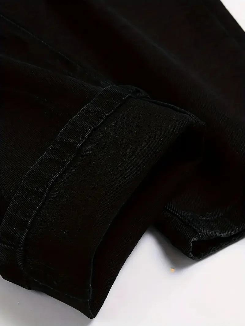 Slim-fit Men'S Washed Jeans TAVEN System LLC