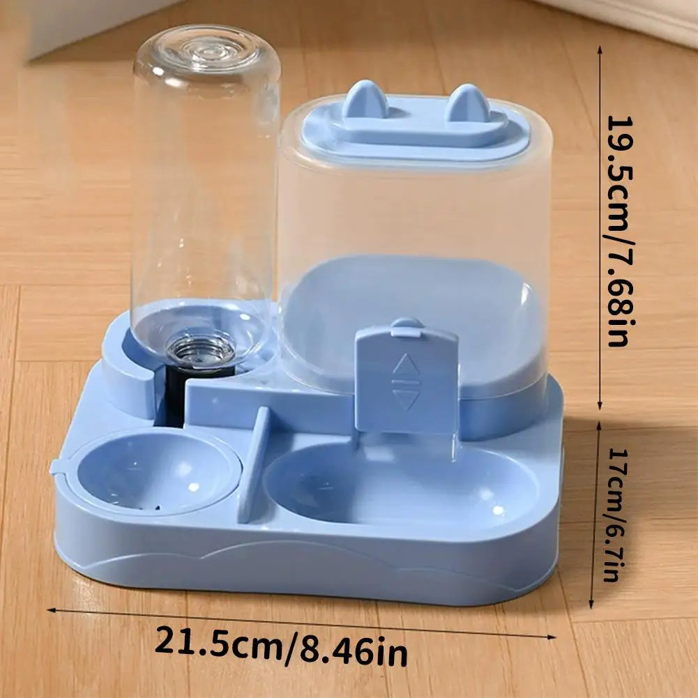 Automatic Cat Feeder And Waterer All-in-One Pet Food Water Dispenser Large Capacity Food Storage Dispenser Pet Supplies TAVEN System LLC