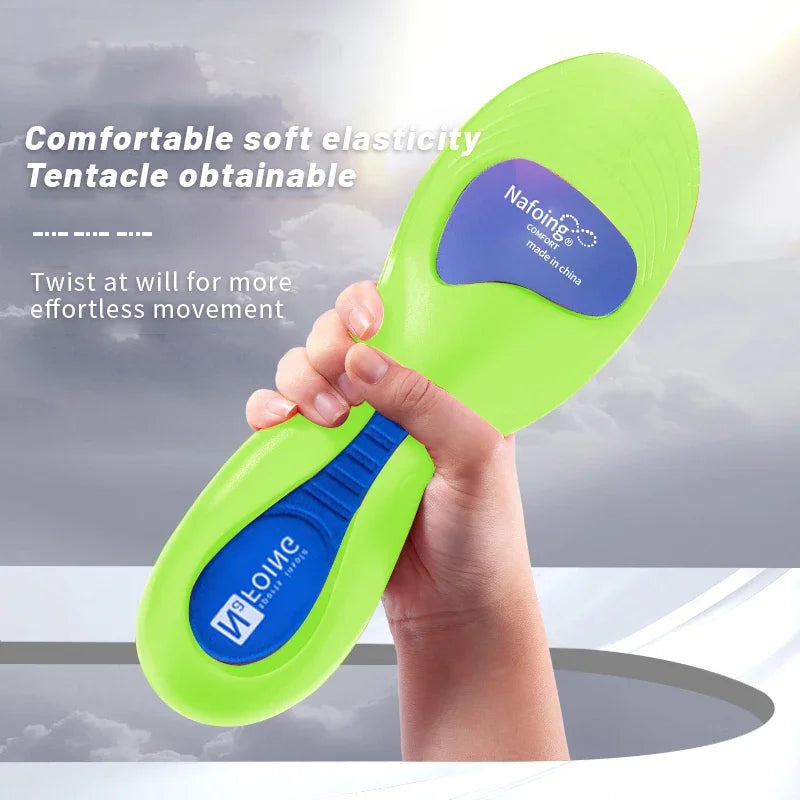 Orthopedic Insoles for Feet Sport Shock-absorbing Insole for Shoes Arch Support Plantar Fasciitis Templates Pads Men Women Sole TAVEN System LLC
