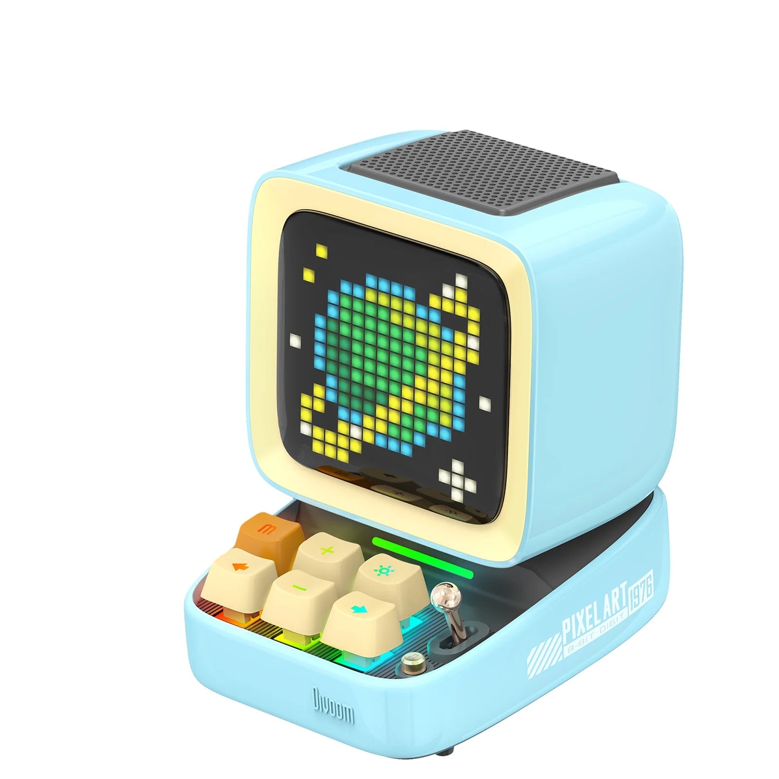 Divoom Ditoo-Pro Retro Pixel Art Bluetooth Portable Speaker Alarm Clock DIY LED Display Board, Cute Gift Home Light Decoration TAVEN System LLC