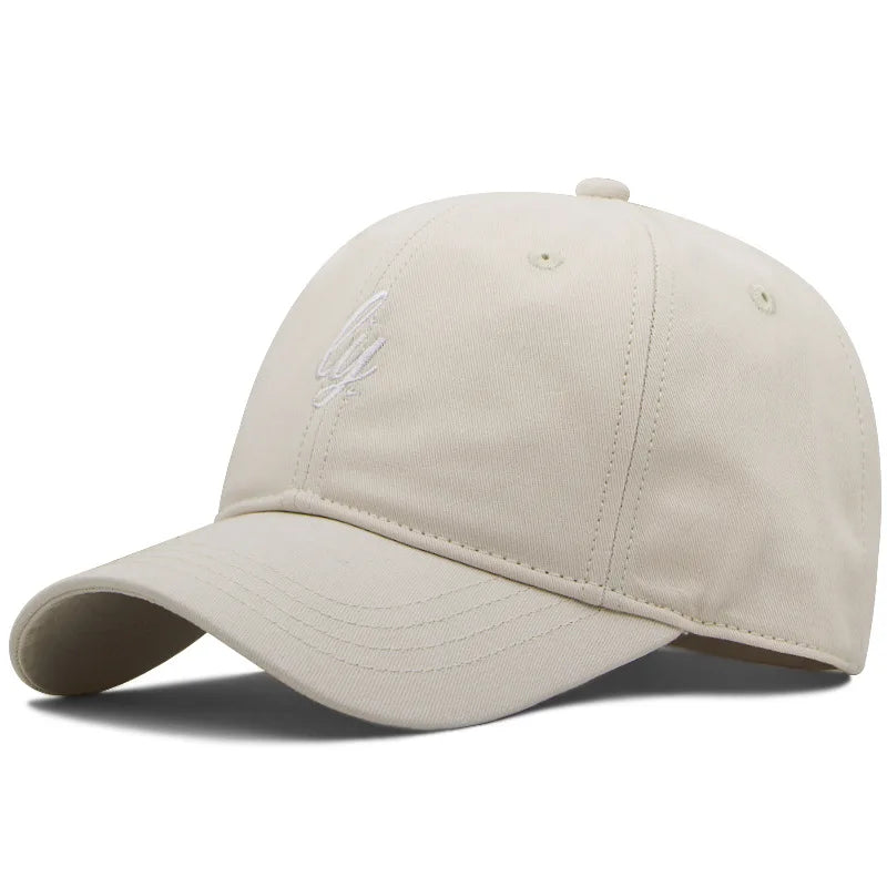 Pure Cotton Baseball Cap Big Head Snapback Adjustable Sun Hat TAVEN System LLC