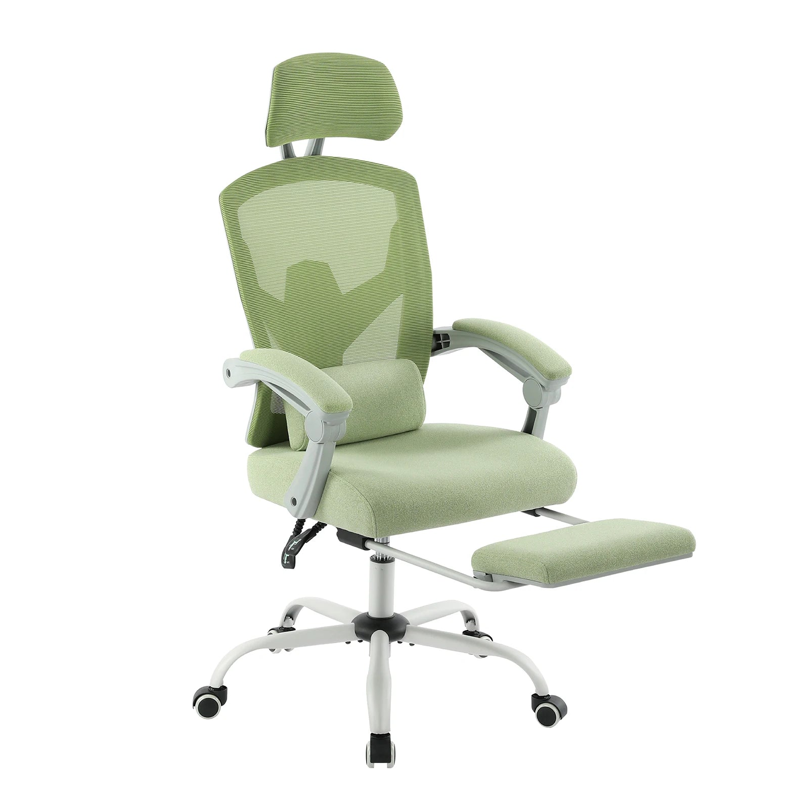 JHK Ergonomic Reclining Mesh Office Chair with Footrest & Headrest TAVEN System LLC