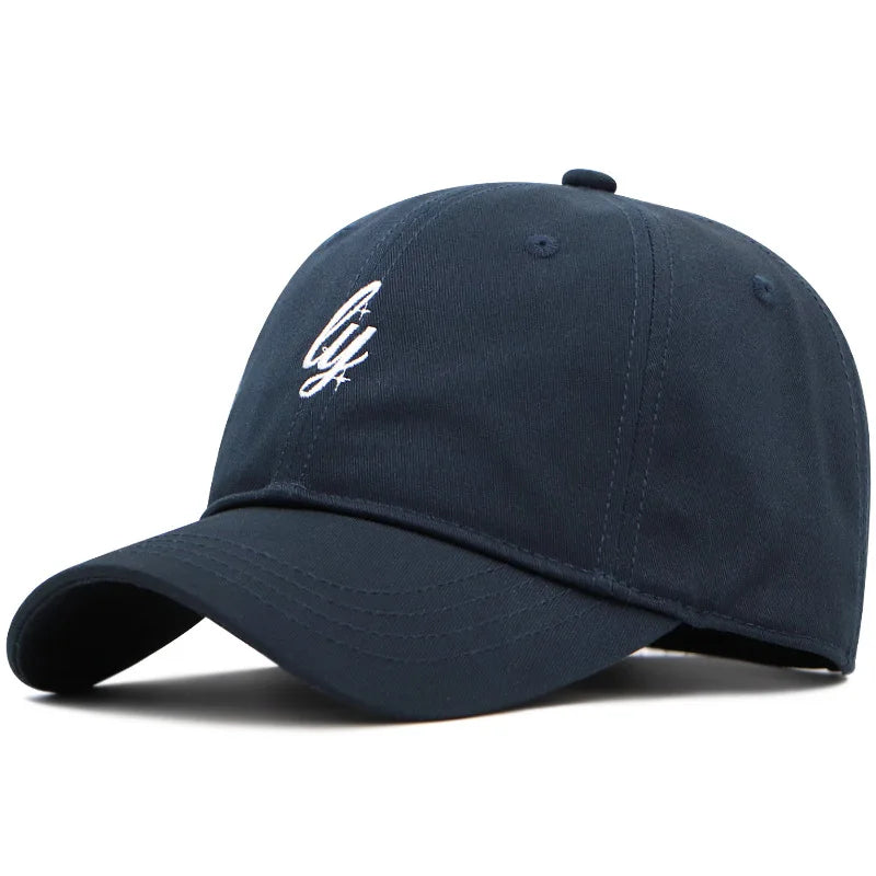 Pure Cotton Baseball Cap Big Head Snapback Adjustable Sun Hat TAVEN System LLC