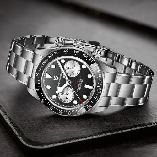 2026 New PAGANI DESIGN Panda Men's Watches Luxury Quartz Chronograph Waterproof AR Sapphire Mirror Sports Watch For Men Luminous - TAVEN System LLC