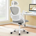 JHK Ergonomic Mesh Office Chair with Headrest and Flip-Up Arms TAVEN System LLC