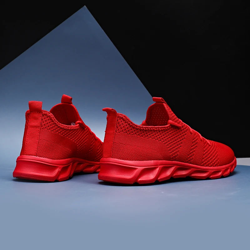 Men Breathable Mesh Running Shoes Lightweight Sports Sneakers TAVEN System LLC