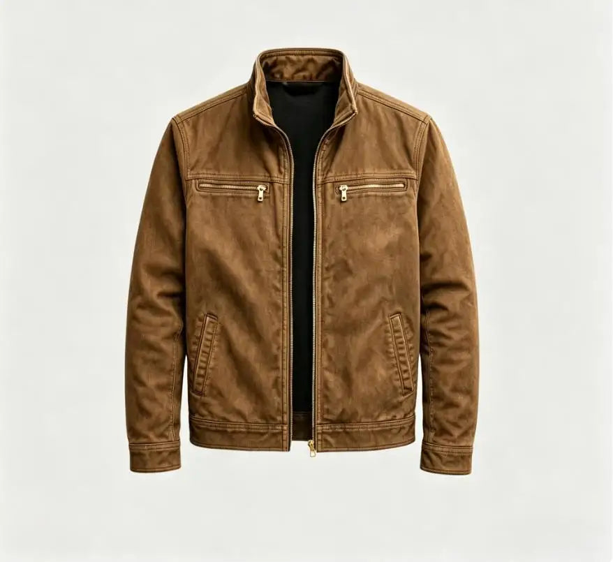 2026 Spring Jacket Men's Tooling Jacket Casual Cardigan Loose Sports Men's Clothing TAVEN System LLC