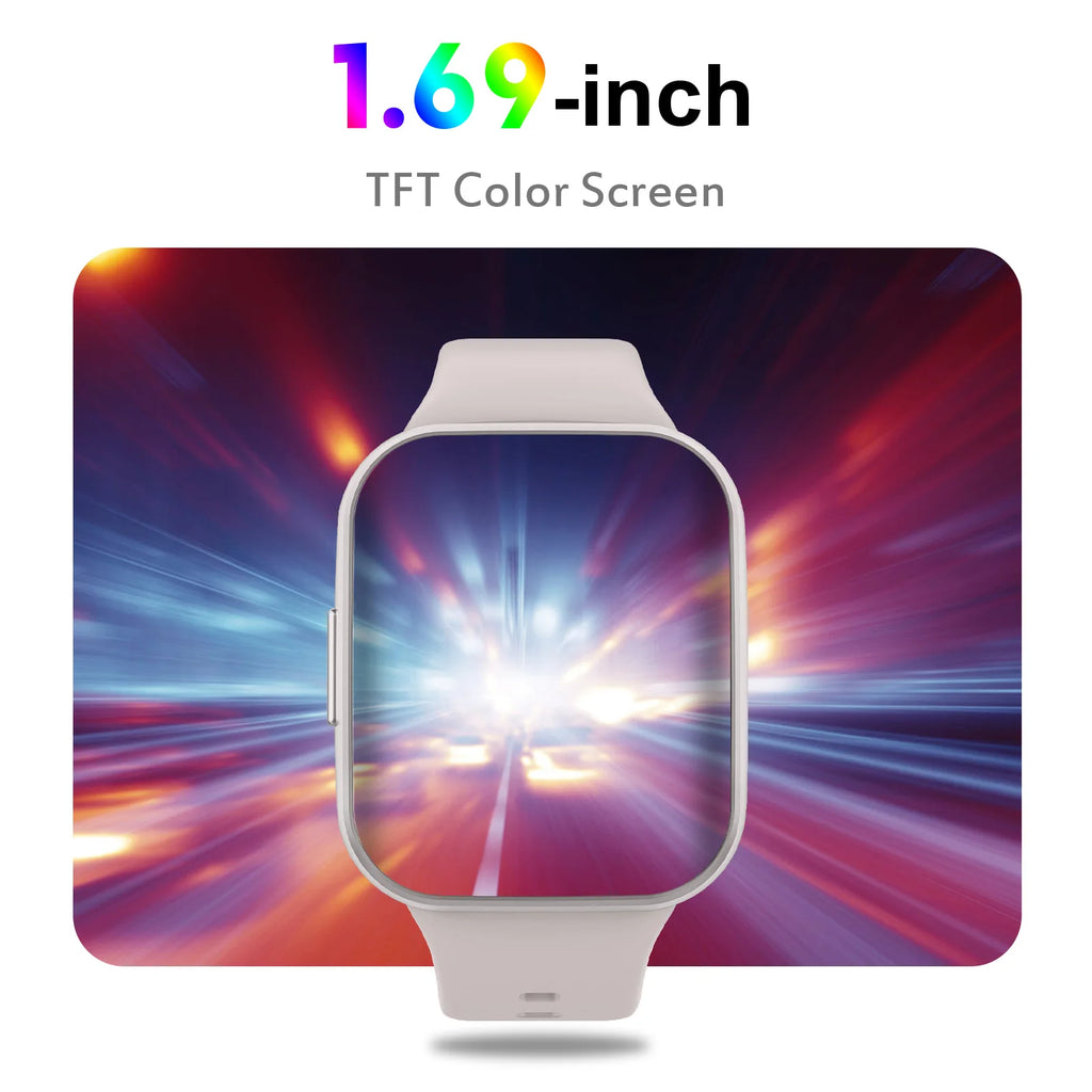 Smart Watch, Fitness Tracker Watch for Men Women, 1.69'' Touch Smartwatch Fitness Watch with Pedometer/Sleep Monitor. TAVEN System LLC