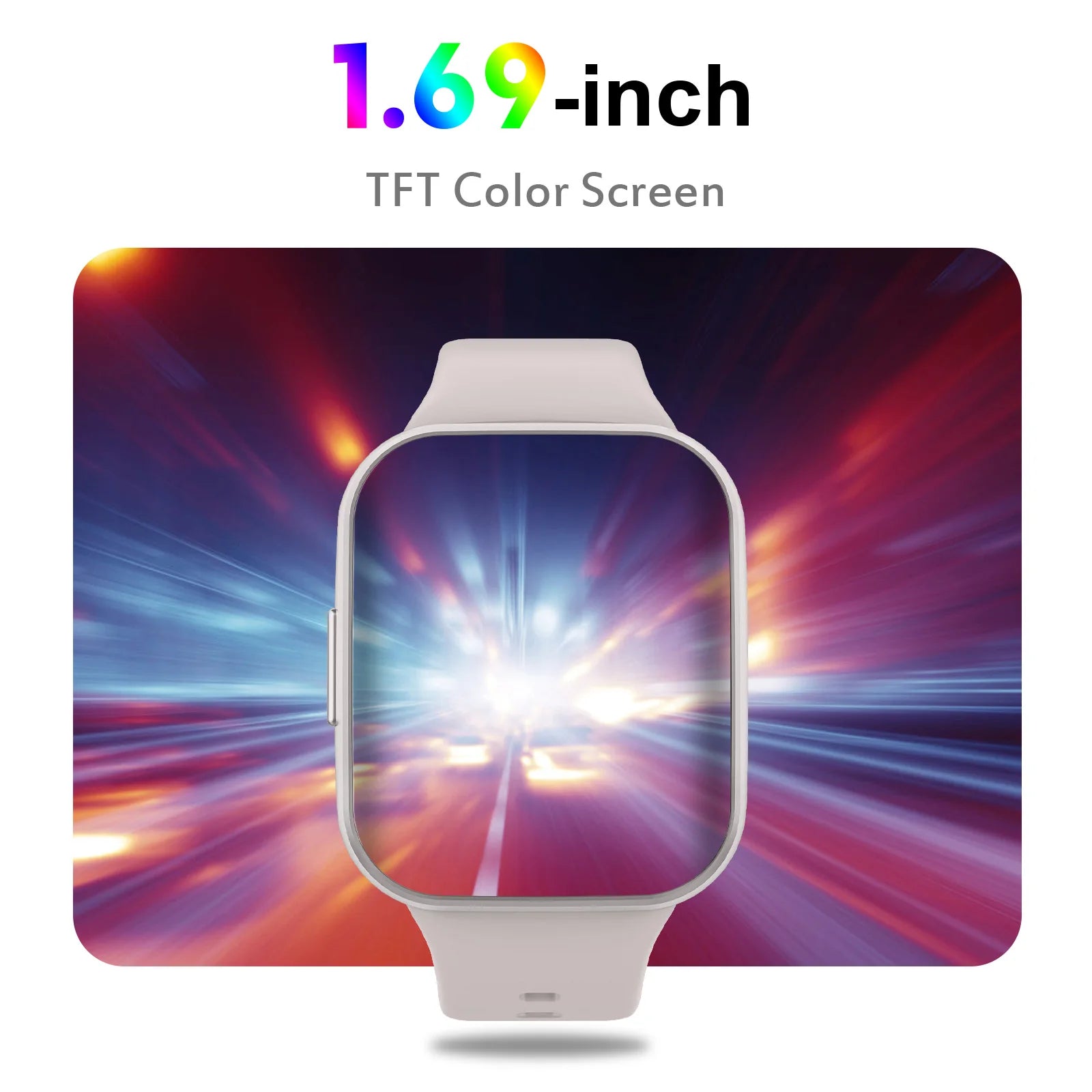 Smart Watch, Fitness Tracker Watch for Men Women, 1.69'' Touch Smartwatch Fitness Watch with Pedometer/Sleep Monitor. TAVEN System LLC