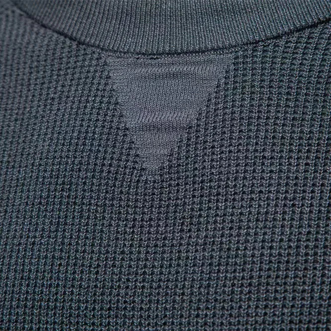 Men's Autumn Winter Round Neck Solid Knit Sweater Business Casual TAVEN System LLC