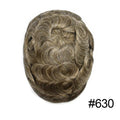 Toupee Color: 30R#, Toupee Density: 100%, Length: 6 inches, Ships From: CHINA, Toupee Size: 8x10 - Men Toupee Hair Systems Ultra Thin Skin 0.06MM V-LOOP Capillary Prosthesis Invisible Hairline Real Human HairPieces Hair Units Taven