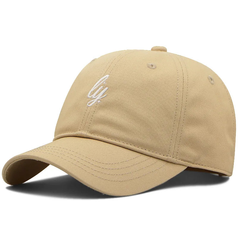 Pure Cotton Baseball Cap Big Head Snapback Adjustable Sun Hat TAVEN System LLC