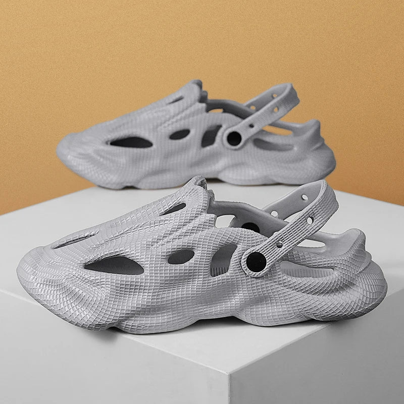 Novelty Hot Sale Garden Shoes for Women Mens Sandals EVA Lightweight Beach Clogs Summer Beach Zapatos Hombre for Men and Women TAVEN System LLC