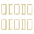 Gold wedding flower stand metal display columns 60cm