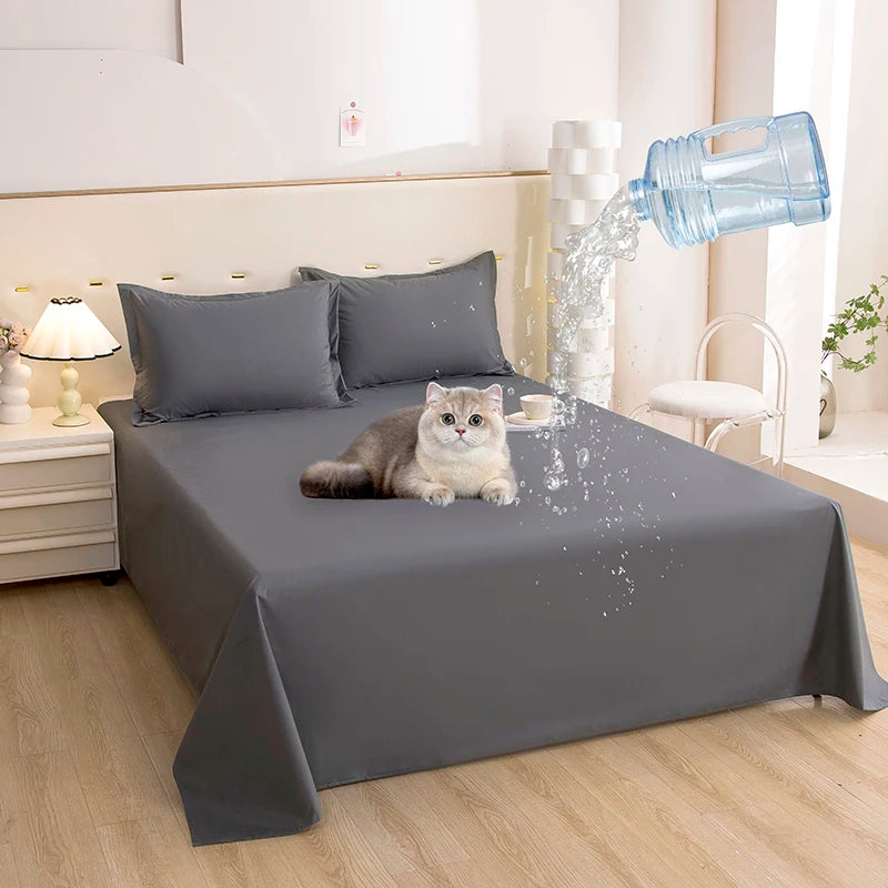 Bed Flat Sheet TPU Waterproof SPA Couple Mattress Cover Adult Urine Pad Baby/Elderly/Pregnant Women Bed Pad Massage Mat Cussion TAVEN System LLC