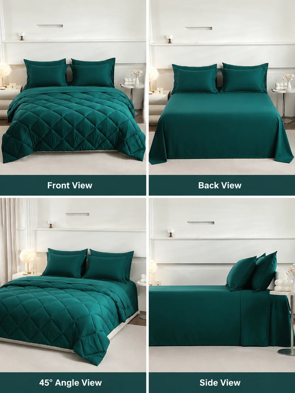 5pcs/7pcs Twin Full Queen King Bedding Sets Home Decor Comforter Flat Sheet Fitted Sheet Pillowcases Sleeping Sets TAVEN System LLC
