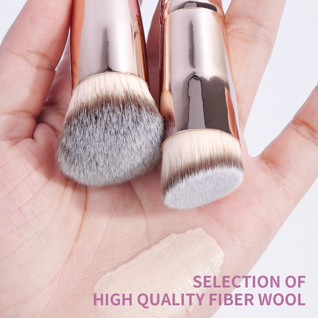 MAANGE 7PCS Makeup Brush Set Foundation Concealer Eyeshadow Makeup Brush for Liquid Cream Soft Dense Cosmetic Makeup Beauty Tool TAVEN System LLC