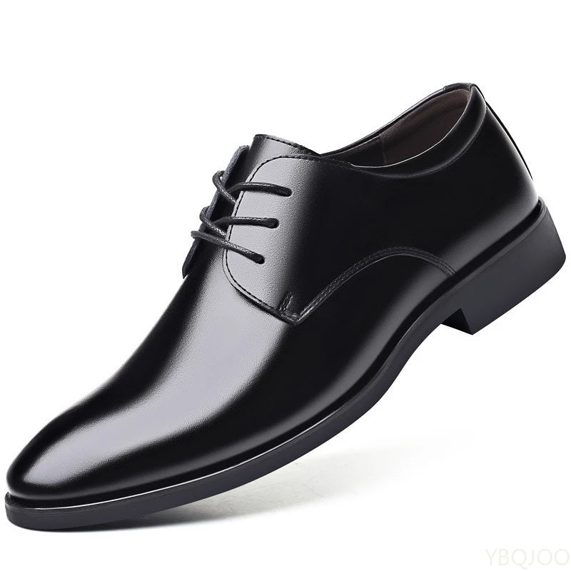 Large size fashionable men's office formal shoes low cut daily comfortable pointed multifunctional men's wedding men's shoes TAVEN System LLC