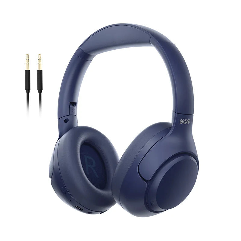 QCY H3 ANC Wireless Headphones 43dB Active Noise Cancellation Headset Wired/Wireless Bluetooth 5.4 Hi-Res Audio Earphones 60Hrs TAVEN System LLC
