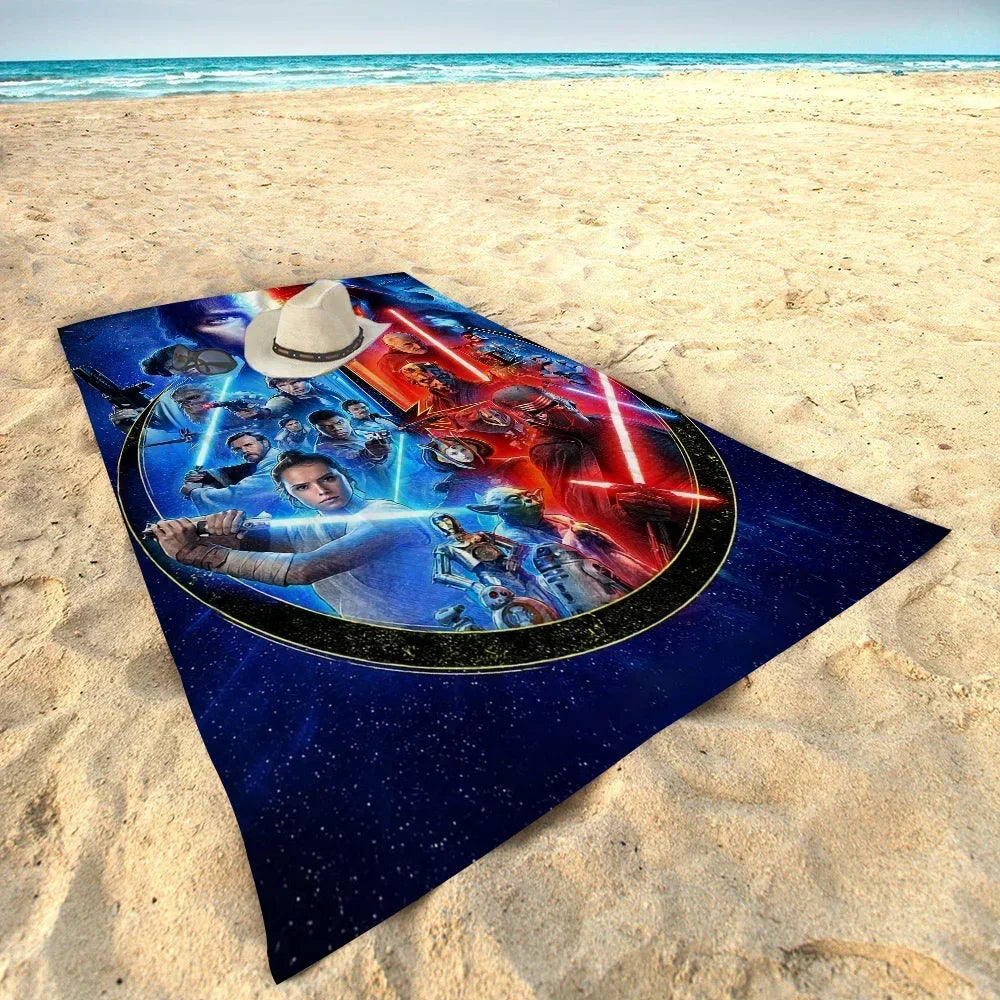 S-star W-wars Big Microfiber Beach Towels Quick Dry Towel Sand Beach Towels Pool Towel For Travel Swim Pool Yoga TAVEN System LLC