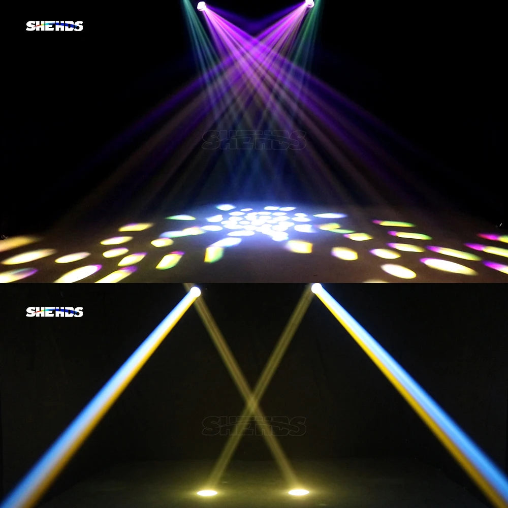 SHEHDS Beam 275W 10R Bulb Moving Head Light Color Rainbow Frost effect DJ Bar Clubs Hotels Restaurant Church Concert Stages TAVEN System LLC