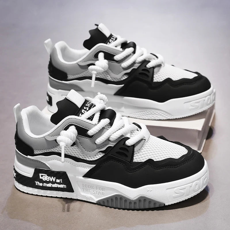 Breathable men's shoes, casual skate shoes, sports shoes, daily fitness training, outdoor hiking, street walking. Unisex, suitab TAVEN System LLC