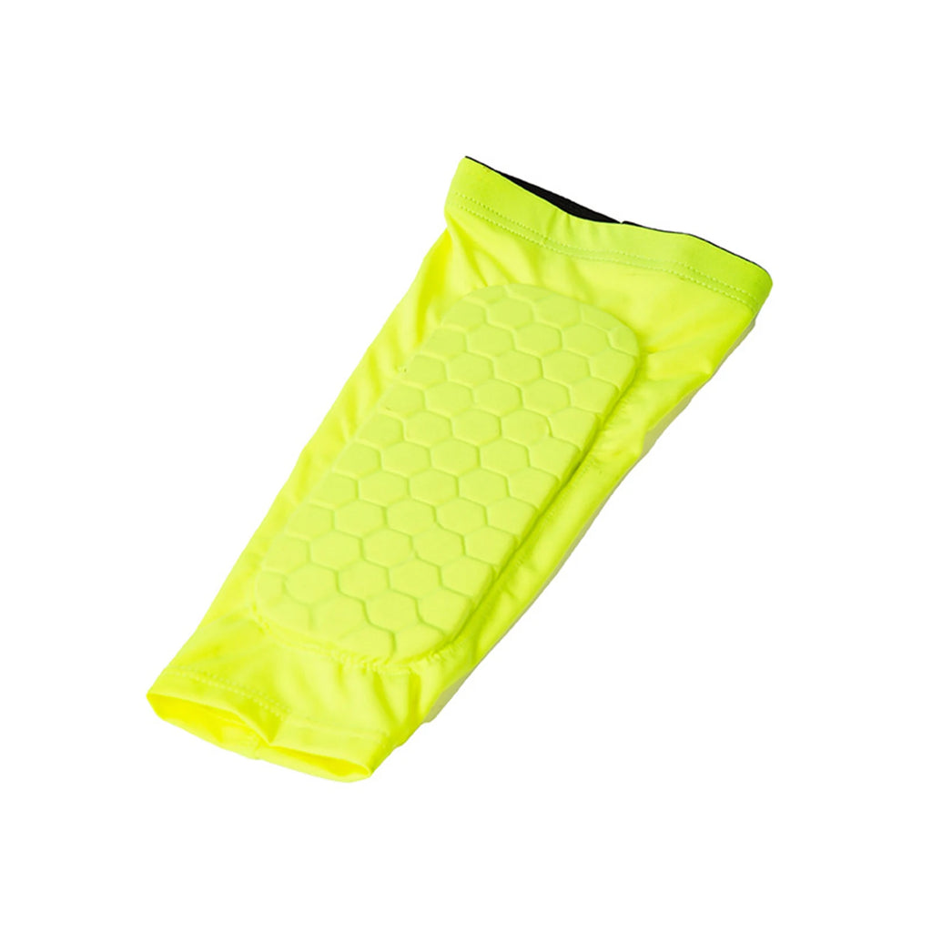 2pcs Shin Guards Football Basketball with Honeycomb Padding Breathable Nylon Anti Impact Sport Leg Protectors for Kids Adults TAVEN System LLC