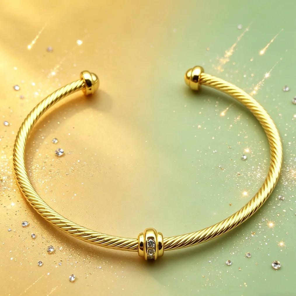 2026 New High-Quality Bangle Series Jewelry Minimalist Fashion Design Valentine's Day Gift Suitable for Any Occasion  SZ11 TAVEN System LLC