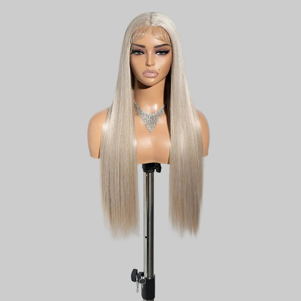Noble 30 inch straight synthetic lace front wig for women