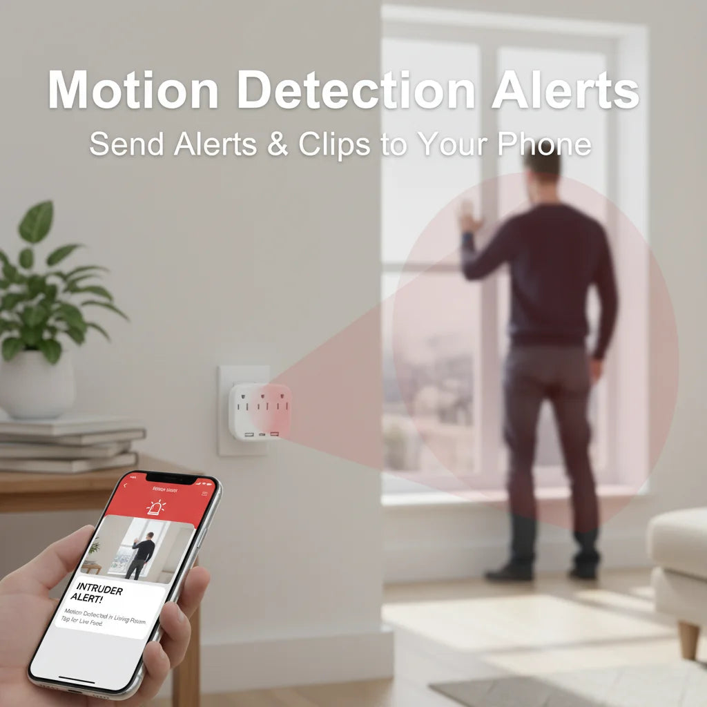 Mini Camera 1080P HD WiFi Remote Viewing, Motion Detection, Recording, Indoor Security Camera, Easy Operation for Home office TAVEN System LLC