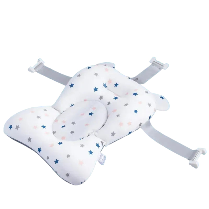 Portable Baby Bathtub Pad Ajustable Bath Tub Shower Cushion Newborn Support Seat Mat Foldable Baby Bath Seat Floating Water Pad TAVEN System LLC