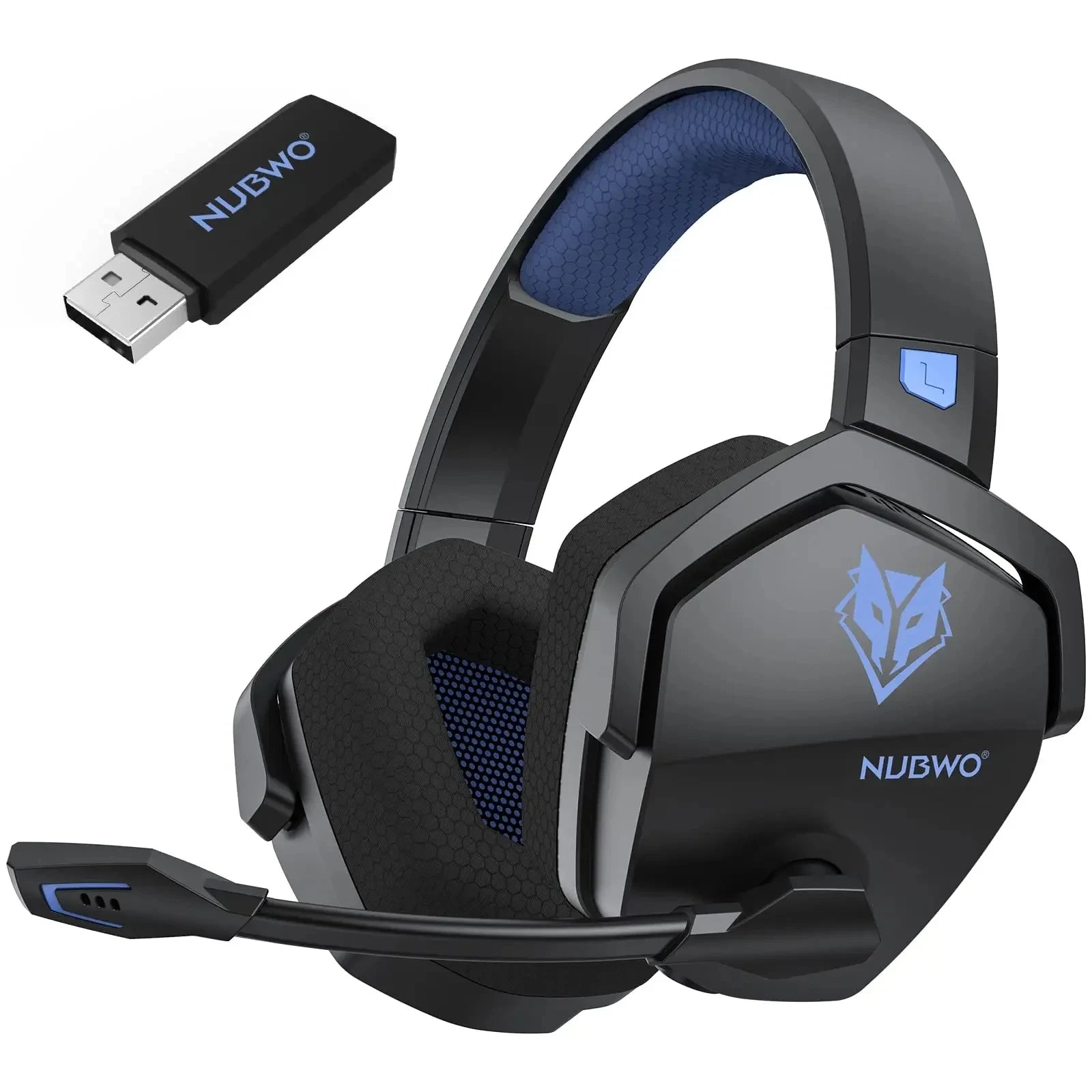 NUBWO G06 2.4G Dual Wireless Gaming Headset 5ms Low Latency 7.1 Surround ENC Mic For PC PS4 PS5 Gaming Bluetooth Headphones TAVEN System LLC