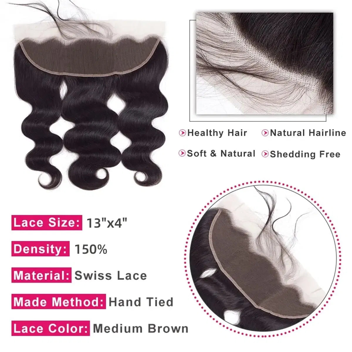 Length: 16 16 16 & Closure14, Color: OMBRE, Ships From: CHINA, Material Grade: Remy Hair, Lace Size: 13" x 4" - Bundles With 13x4 Lace Frontal Brazilian Body Wave 3 Bundles With 13x4 Transparent Lace Frontal Closure Virgin Human Hair Bundle Taven
