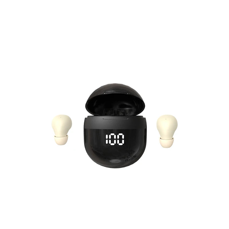 Heavy Bass Sleep Headphones Wireless Bluetooth Earphones With Mic Sports Earbuds Noise Reduction Mini HD Headset For Smart Phone TAVEN System LLC