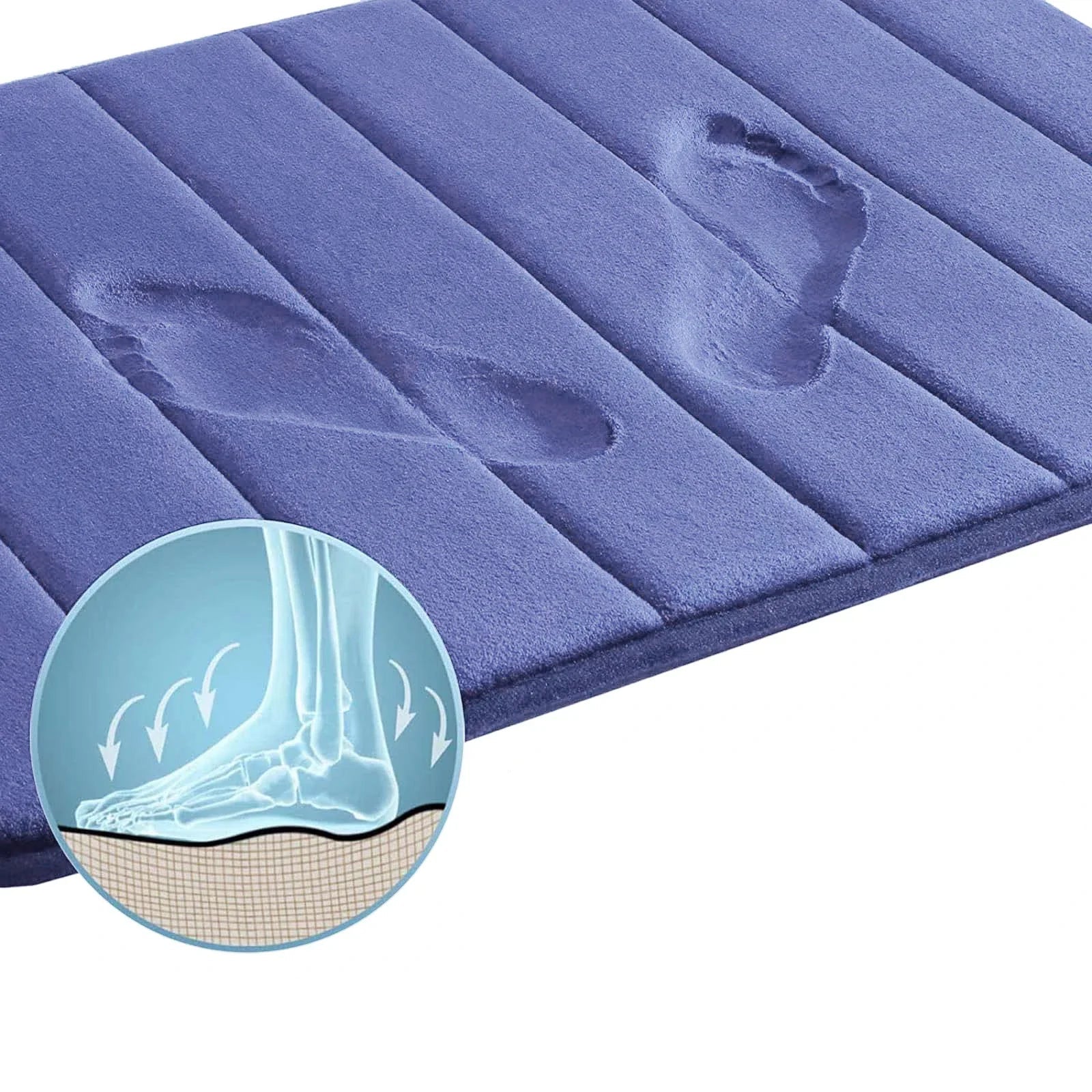 Super Absorbent Bath Mat Memory Foam Carpet Non-slip Bathroom Rug Bathtub Side Floor Rugs Shower Room Doormat Toilet Footpad TAVEN System LLC