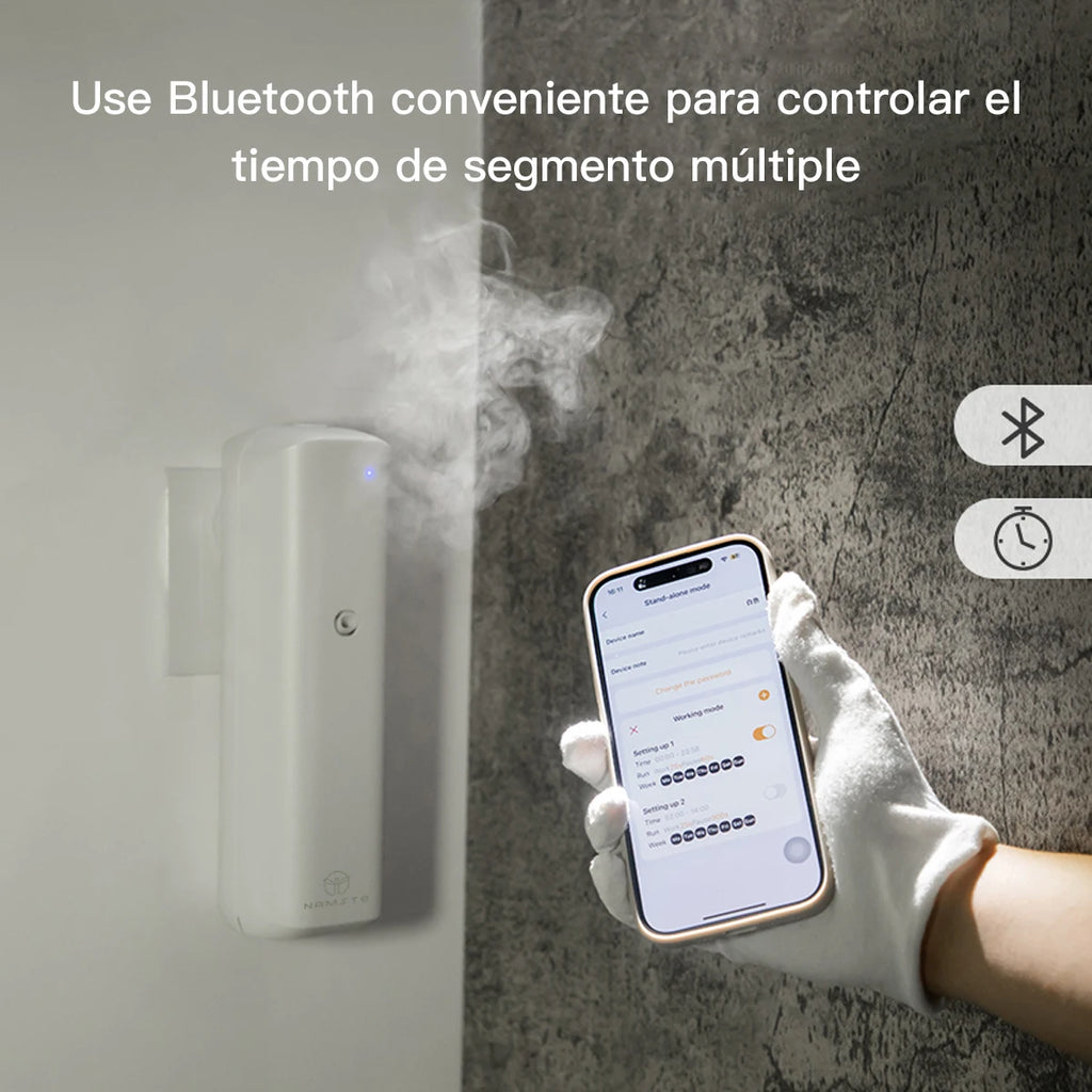 NAMSTE Plug in Wall Fragrance Diffuser Waterless Smart Flavoring Diffuser Essential Oils Home Room Fragrance Scent Air Machine TAVEN System LLC