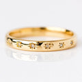 Huitan Korean Style Simple Metal Rings for Women Inlaid Shiny CZ Stone Daily Wearable Accessories Versatile Lady Finger Jewelry TAVEN System LLC