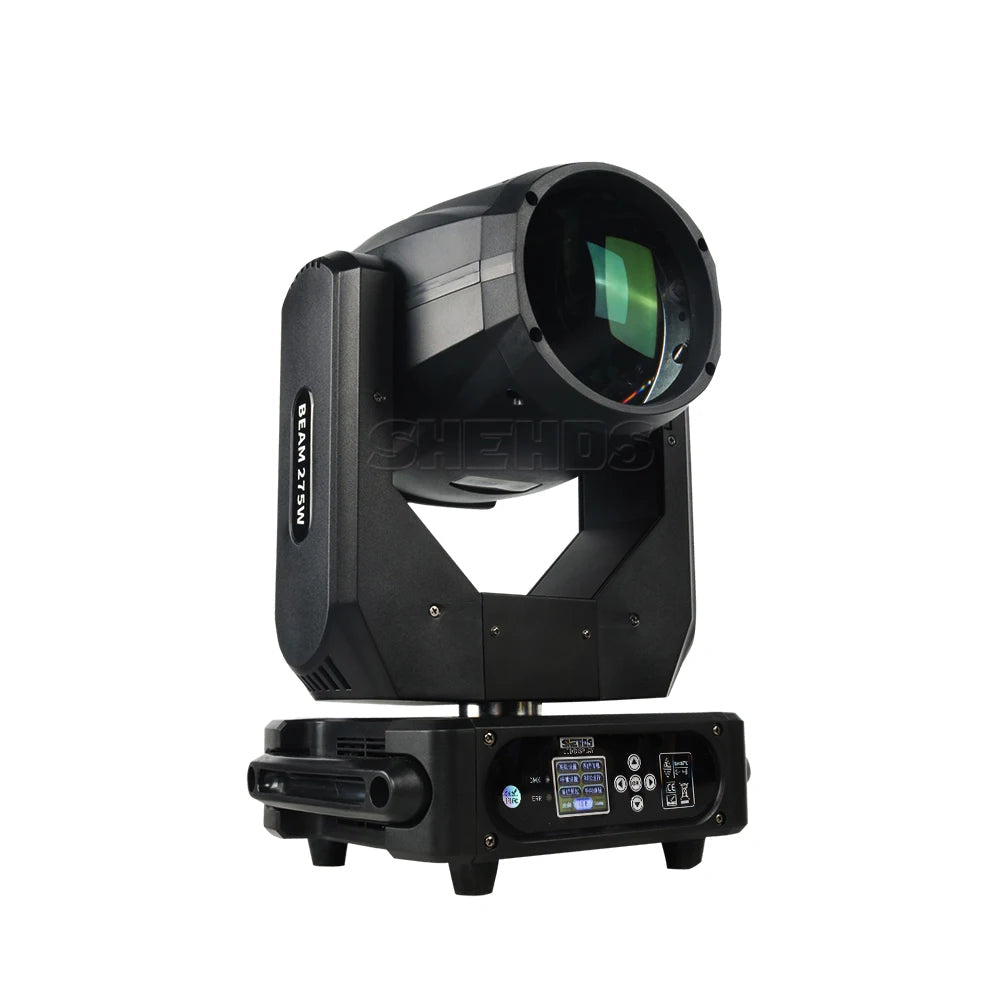 SHEHDS Beam 275W 10R Bulb Moving Head Light Color Rainbow Frost effect DJ Bar Clubs Hotels Restaurant Church Concert Stages TAVEN System LLC